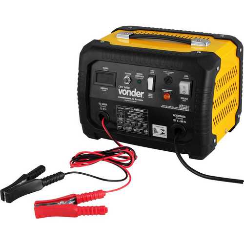 Carregador de bateria portátil 12 volts - CBV1600 110V Carregador de bateria portátil 12 volts - CBV1600 110V