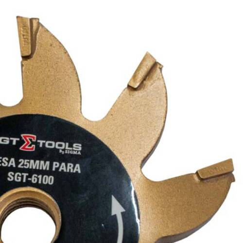 Fresa 25 mm para cortador de parede elétrico SGT-6100 Fresa 25 mm para cortador de parede elétrico SGT-6100