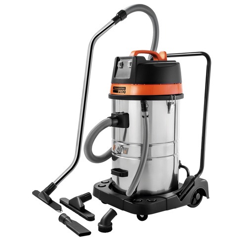 Aspirador de p� e l�quido inox 2400W 80 litros - 44983020   220V