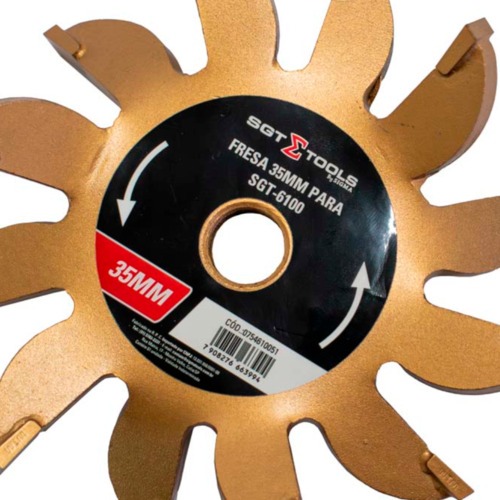 Fresa 35 mm para cortador de parede el�trica - SGT-6100