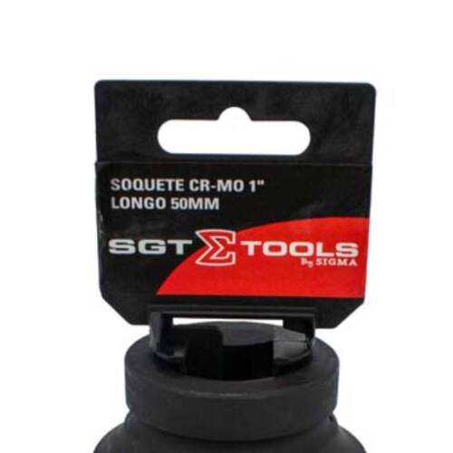 Soquete sextavado de impacto longo 50 mm encaixe 1 Soquete sextavado de impacto longo 50 mm encaixe 1