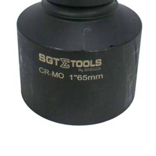 Soquete sextavado de impacto longo 65 mm encaixe 1
