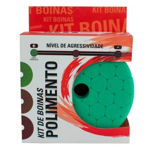 Kit 3 boinas para polimento 5 Kit 3 boinas para polimento 5