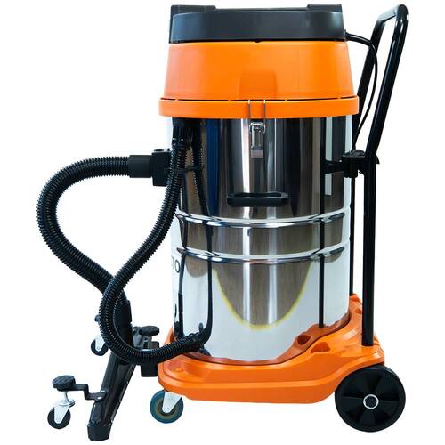 Aspirador de pó e liquido 2600W 80 litros aço inox - AJ80 220V Aspirador de pó e liquido 2600W 80 litros aço inox - AJ80 220V