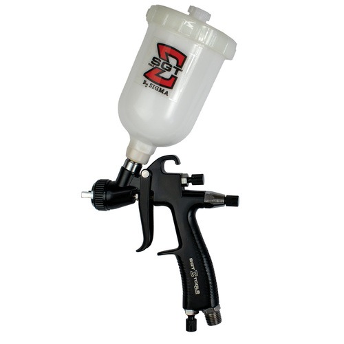 Pistola de pintura HVLP tipo gravidade com bico 1.0 mm - SGT-3710A Pistola de pintura HVLP tipo gravidade com bico 1.0 mm - SGT-3710A