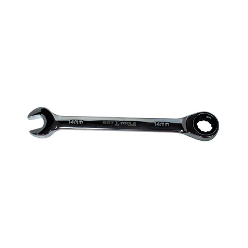 Jogo de chave combinada com catraca 8 a 19 mm com 7 peças Jogo de chave combinada com catraca 8 a 19 mm com 7 peças