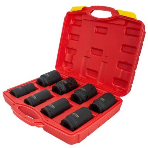 Jogo de soquetes longo aço cromo molibdênio encaixe 3/4 Jogo de soquetes longo aço cromo molibdênio encaixe 3/4