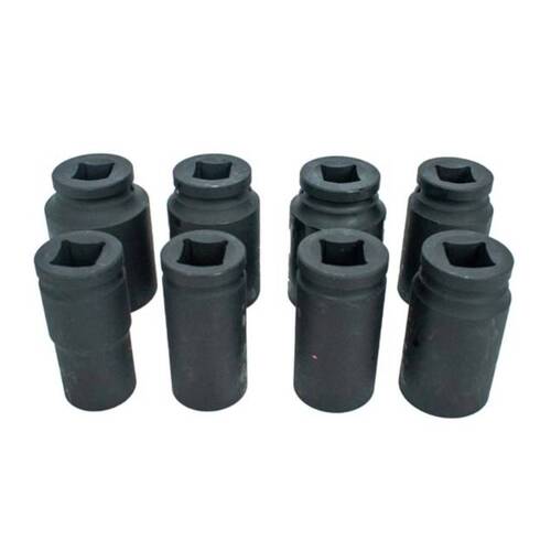 Jogo de soquetes longo aço cromo molibdênio encaixe 3/4 Jogo de soquetes longo aço cromo molibdênio encaixe 3/4