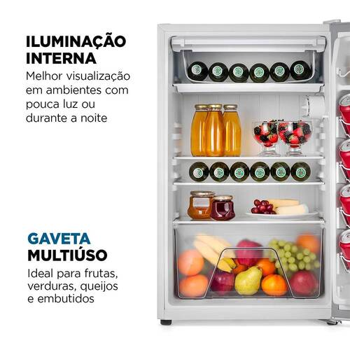 Frigobar 120 litros porta revers�vel branco - FGB-01-W120  110V