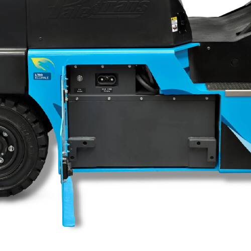 Empilhadeira el�trica contrabalan�ada 2500Kg 4800mm com bateria l�tio 80V 300A trif�sica 220V - PC25