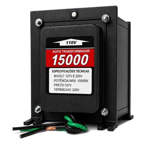 Autotransformador de voltagem para potência até 10500W - 15000VAT 110V/220V Autotransformador de voltagem para potência até 10500W - 15000VAT 110V/220V