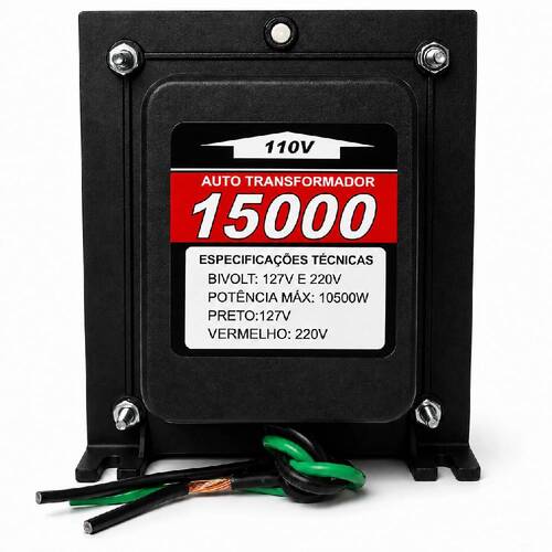 Autotransformador de voltagem para potência até 10500W - 15000VAT 110V/220V Autotransformador de voltagem para potência até 10500W - 15000VAT 110V/220V