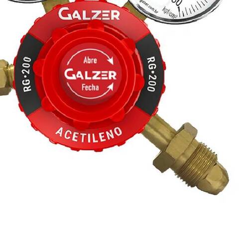 Regulador de pressão acetileno - RG-200 Regulador de pressão acetileno - RG-200