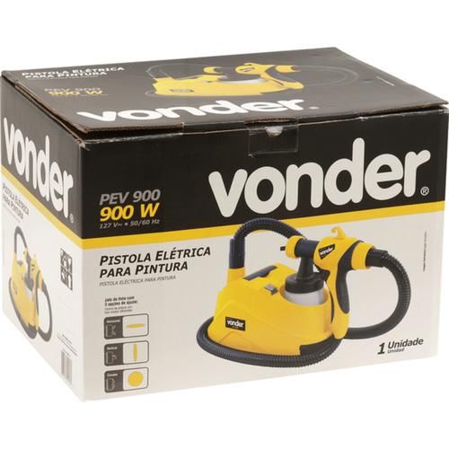 Pistola de pintura pulverizadora elétrica 550 watts - PEV 900 110V Pistola de pintura pulverizadora elétrica 550 watts - PEV 900 110V