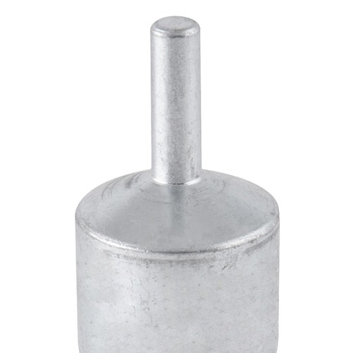 Escova de aço latonado ondulada tipo pincel 25 mm Escova de aço latonado ondulada tipo pincel 25 mm