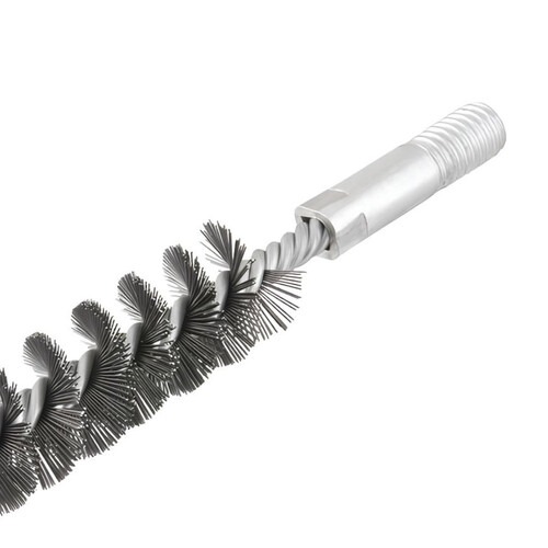Escova de aço tubular torcida 2.1/4 Escova de aço tubular torcida 2.1/4