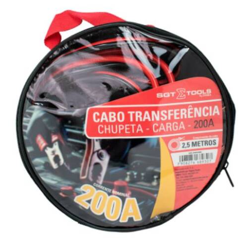 Cabo para transferência de carga 200A 2,5m - 0703910005 Cabo para transferência de carga 200A 2,5m - 0703910005