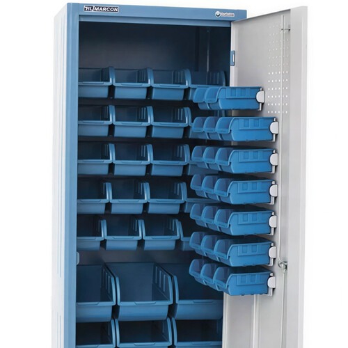 Armário organizador gaveteiro com 52 gavetas mistas porta de aço - AM-50 Armário organizador gaveteiro com 52 gavetas mistas porta de aço - AM-50
