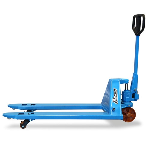 Transpalete hidráulico 2.500 kg 525 mm com rodas simples de polipropileno - TM2500 RSP Transpalete hidráulico 2.500 kg 525 mm com rodas simples de polipropileno - TM2500 RSP