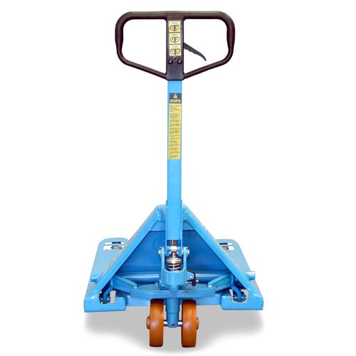 Transpalete hidráulico 2.500 kg 525 mm com rodas simples de polipropileno - TM2500 RSP Transpalete hidráulico 2.500 kg 525 mm com rodas simples de polipropileno - TM2500 RSP