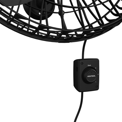 Ventilador de parede 60 cm oscilante com grade bipartida - New 220V Ventilador de parede 60 cm oscilante com grade bipartida - New 220V
