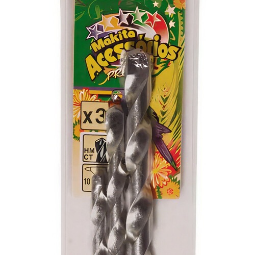 Jogo de brocas de w�dea para alvenaria 5 a 8 mm 3 pe�as