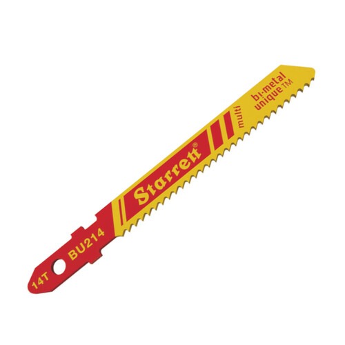 Lâmina serra tico tico 50 mm 14 dentes bimetal multiuso 5 peças - BU214 Lâmina serra tico tico 50 mm 14 dentes bimetal multiuso 5 peças - BU214