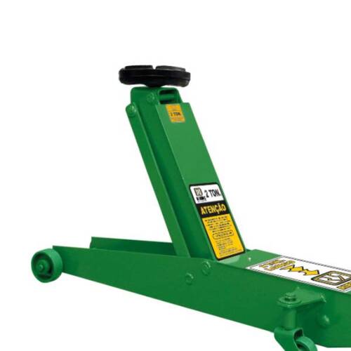 Macaco jacar� hidr�ulico extra longo 2,0T com rodas de ferro - RM0002