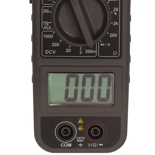 Alicate amper�metro digital CAT III 600V ET-3111