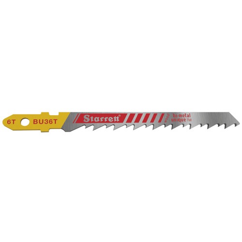 L�mina serra tico tico 75 mm 6 dentes bimetal para madeira 5 pe�as - BU36T