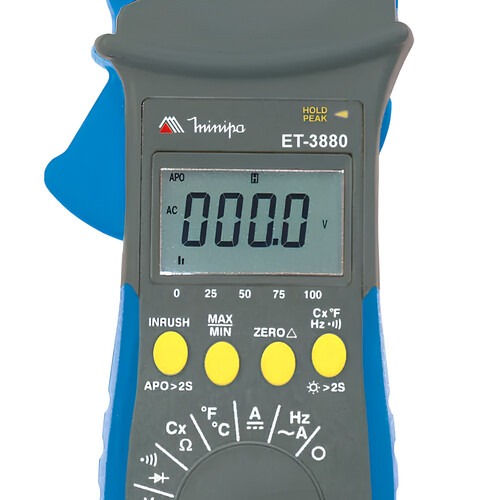 Alicate amper�metro digital - ET-3880