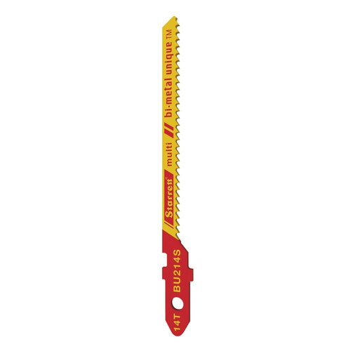 Lâmina serra tico tico para cortes curvos 50 mm 14 dentes multiuso com 5 peças - BU214S Lâmina serra tico tico para cortes curvos 50 mm 14 dentes multiuso com 5 peças - BU214S