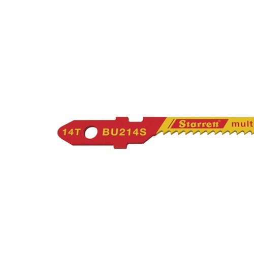 Lâmina serra tico tico para cortes curvos 50 mm 14 dentes multiuso com 5 peças - BU214S Lâmina serra tico tico para cortes curvos 50 mm 14 dentes multiuso com 5 peças - BU214S