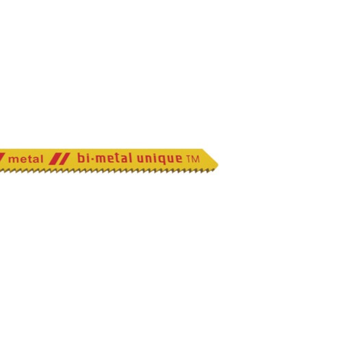 L�mina serra tico tico cortes curvos 50 mm 24 dentes bimetal para metal 5 pe�as - BU224S