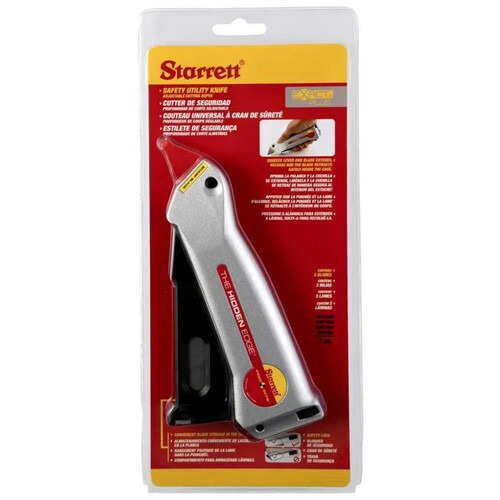 Estilete de seguran�a l�minas em trap�zio