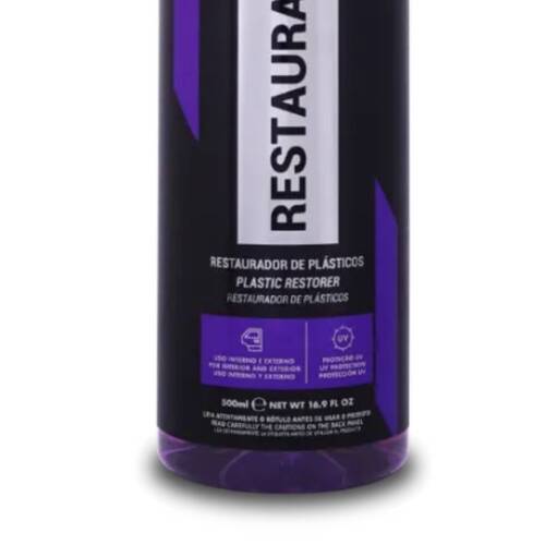 Restaurador de plástico automotivo 500 ml - Restaurax Restaurador de plástico automotivo 500 ml - Restaurax
