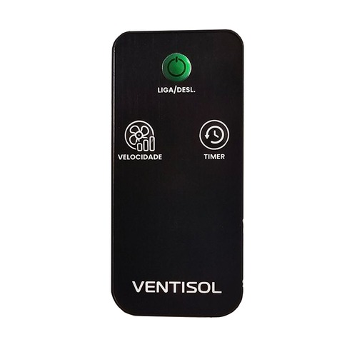 Ventilador de parede 60 cm oscilante 3 pás preto com controle - Max Control 110V/220V Ventilador de parede 60 cm oscilante 3 pás preto com controle - Max Control 110V/220V
