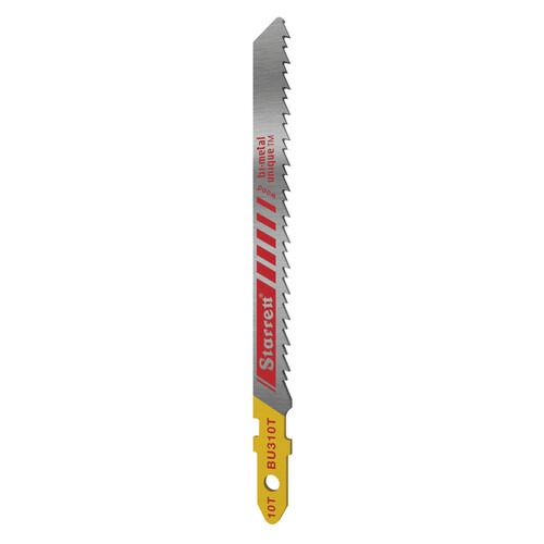 Lâmina serra tico tico 75 mm 10 dentes bimetal para madeira 5 peças - BU310T Lâmina serra tico tico 75 mm 10 dentes bimetal para madeira 5 peças - BU310T