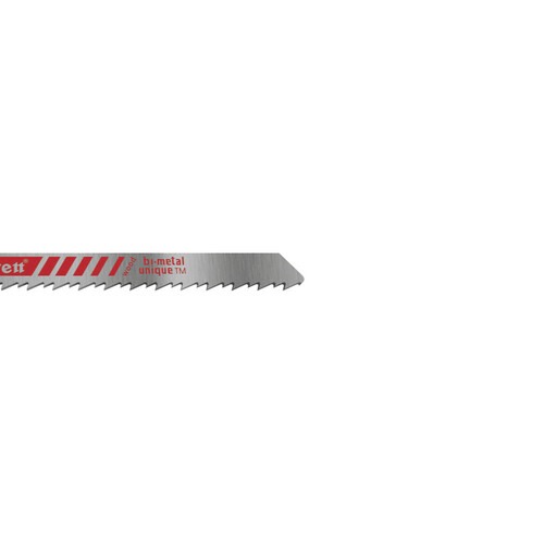 Lâmina serra tico tico 75 mm 10 dentes bimetal para madeira 5 peças - BU310T Lâmina serra tico tico 75 mm 10 dentes bimetal para madeira 5 peças - BU310T
