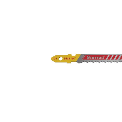 Lâmina serra tico tico 75 mm 10 dentes bimetal para madeira 5 peças - BU310T Lâmina serra tico tico 75 mm 10 dentes bimetal para madeira 5 peças - BU310T