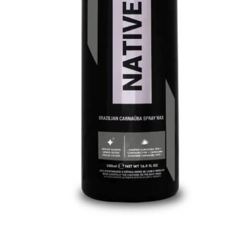 Cera automotiva carna�ba em spray 500 ml - Native