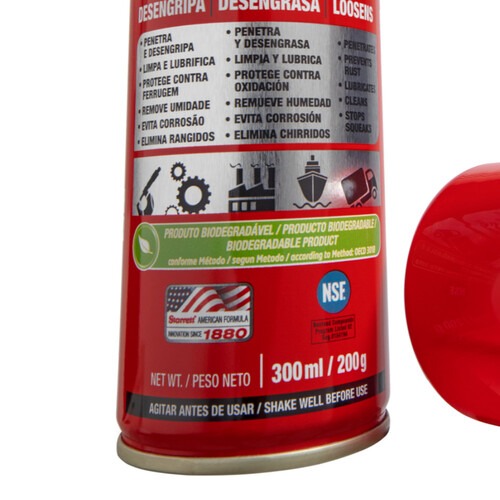 Óleo lubrificante desengripante Anticorrosivo 300 ml - M1 Óleo lubrificante desengripante Anticorrosivo 300 ml - M1