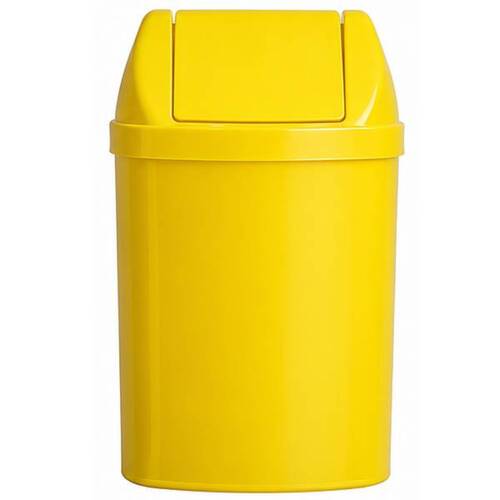 Cesto coletor de lixo 14L tampa basculante sem adesivo - CS24AM Cesto coletor de lixo 14L tampa basculante sem adesivo - CS24AM