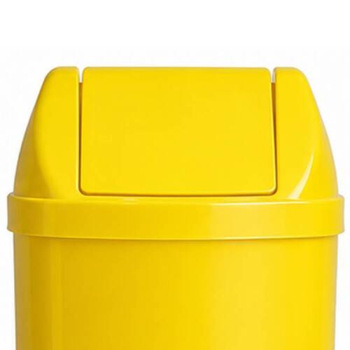 Cesto coletor de lixo 14L tampa basculante sem adesivo - CS24AM Cesto coletor de lixo 14L tampa basculante sem adesivo - CS24AM
