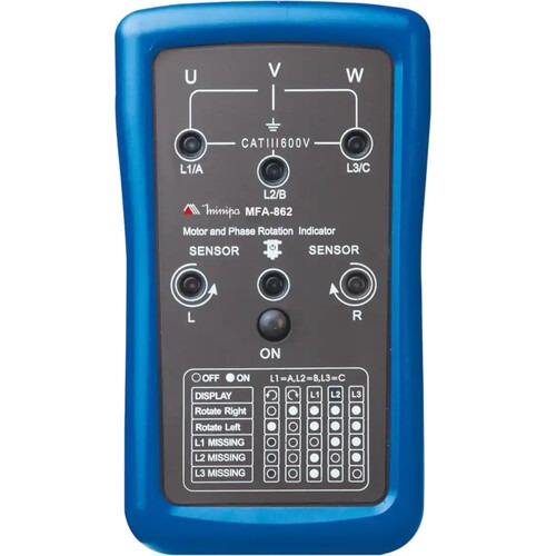 Fas�metro com indicador led 690 volts - MFA-862