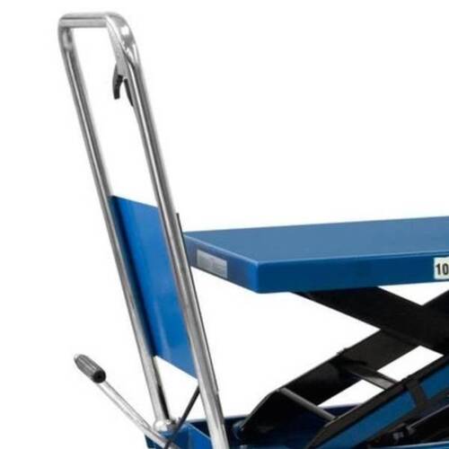 Mesa hidráulica pantográfica capacidade 1000 kg com roda de PU - ME1000 Mesa hidráulica pantográfica capacidade 1000 kg com roda de PU - ME1000