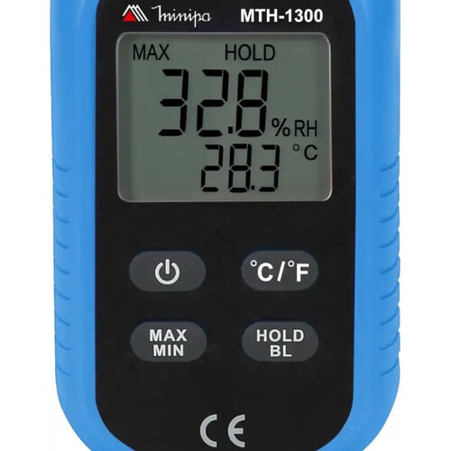 Termo-higrômetro digital mini - MTH-1300 Termo-higrômetro digital mini - MTH-1300