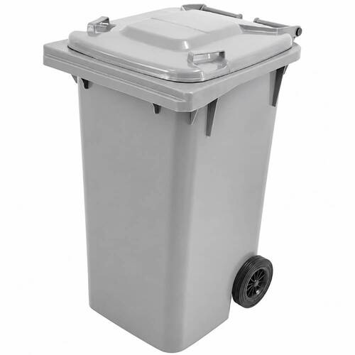 Cesto de lixo gari 240L com rodas de 300 mm sem pedal - C241CZ Cesto de lixo gari 240L com rodas de 300 mm sem pedal - C241CZ