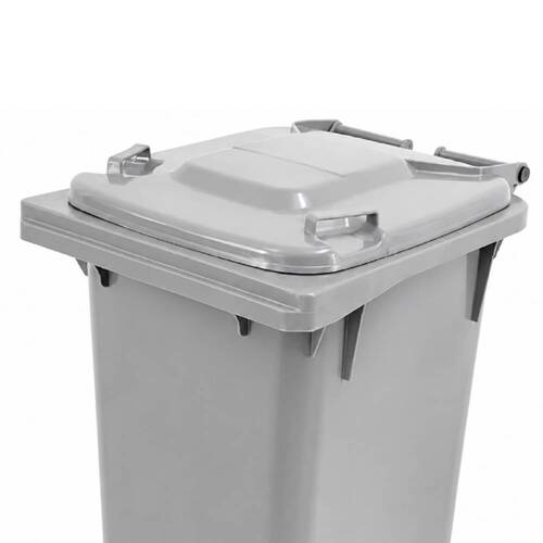 Cesto de lixo gari 240L com rodas de 300 mm sem pedal - C241CZ Cesto de lixo gari 240L com rodas de 300 mm sem pedal - C241CZ