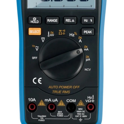 Multímetro digital portátil 600 volts CAT IV - ET-2402B Multímetro digital portátil 600 volts CAT IV - ET-2402B